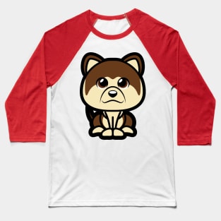 Akita Tooniefied Baseball T-Shirt